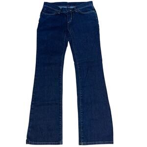 Patagonia Jeans Low Rise Boot Cut Dark Wash Denim